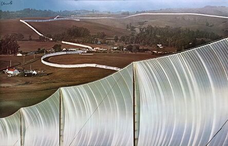 Christo and Jeanne-Claude, ‘Running Fences White ’, 1976