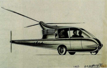Homer C. LaGassey, ‘Commuter Helicopter’, 1946