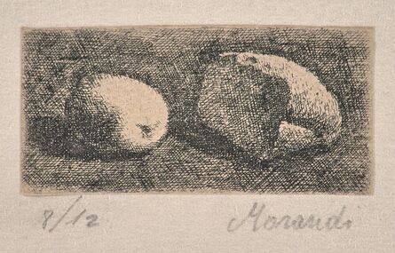 Giorgio Morandi, ‘Nature morte con pane e limone (Still Life with Bread and Lemon)’, ca. 1921