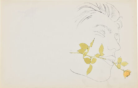 Andy Warhol, ‘A Gold Book: two proofs (see F. & S. IV.108 & 121)’, 1957