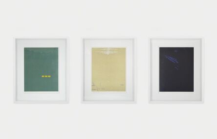 Alex Katz, ‘Triptych: Northern Landscape (Fog, Bright Light, Night)’, 1992