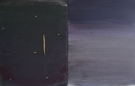 Gustas Jagminas, ‘Book (2 separate canvases)’, 2019