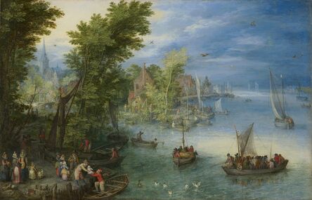 Jan Brueghel the Elder, ‘River Landscape’, 1607