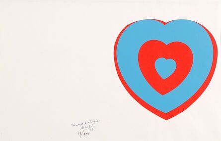 Marcel Duchamp, ‘Coeurs volant’, 1961