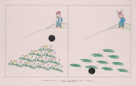 Steve Gianakos, ‘Bowling for Drowning Boys’, 1979