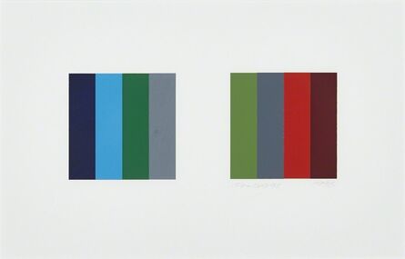Jaan Poldaas, ‘Twelve Colour Pair, Study’, 1996