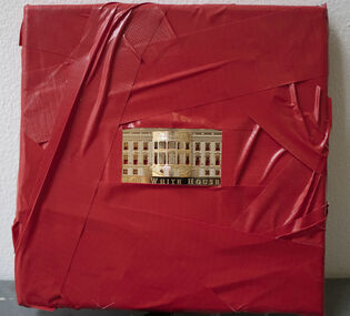 Greg Smith (b. 1965), ‘Red Scare, Red Menace, Red Tape White House 2018’, 2019