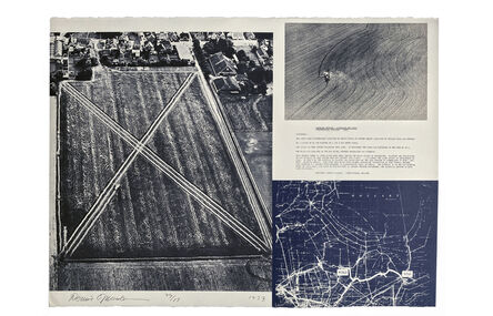 Dennis Oppenheim, ‘Projects: Removal- Directed Seeding- Canceled Out Crop, Finsterwolde, Holland, 1969’, ca. 1973