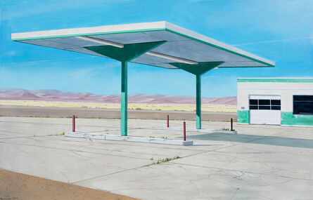 Gabe Fernandez, ‘Green Gas Station’, 2020