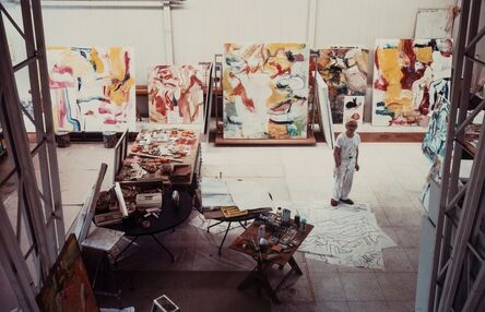 Kevin A. Clarke, ‘Willem de Kooning in His Studio’, 1981