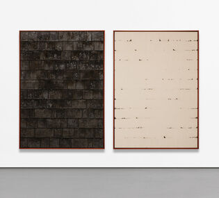 Davide Balula, ‘Burnt Painting, Imprint of the Burnt Painting (Shims)’, 2012