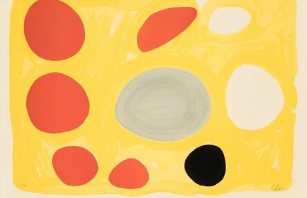 Alexander Calder, ‘Grande composition fond jaune’, 1970