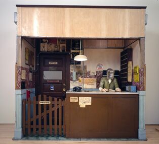 Edward and Nancy Reddin Kienholz, ‘Night Clerk at the Young Hotel’, 1982-1983