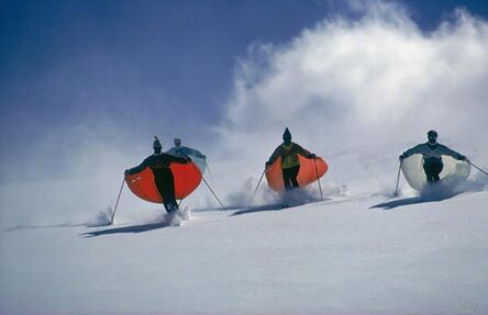 Slim Aarons, ‘Caped Skiers ’, 1967