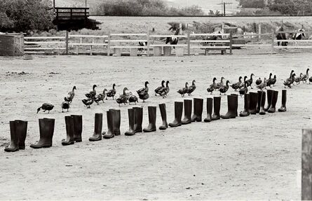 Eleanor Antin, ‘100 Boots in a Field, Route 101, California’, 9