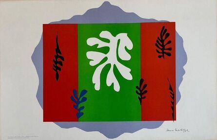 Henri Matisse, ‘Henri Matisse School Prints Colorful Modernist Cut Out Jazz Drawing Lithograph’, 1940-1949