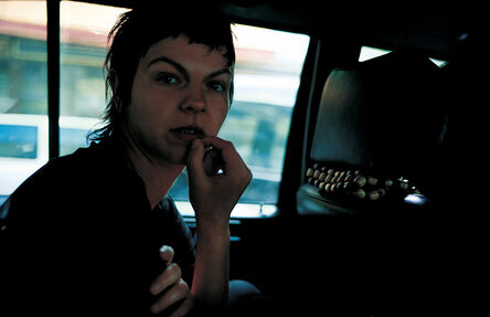 Nan Goldin, ‘Valérie in the taxi, Paris’, 2001