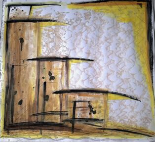 Janine McGinness, ‘The moon is square’, 2020