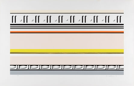 Roy Lichtenstein, ‘Entablature VIII’, 1976