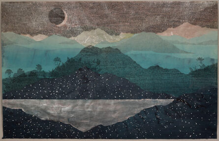 Danielle Rante, ‘Starlit Glacial Lake Under Eclipse’, 2022