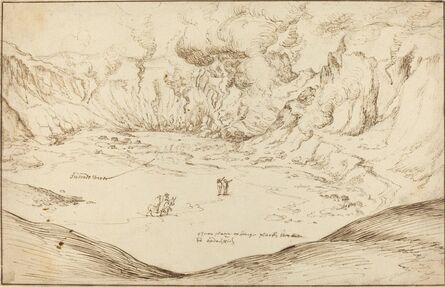Joris Hoefnagel, ‘Forum Vulcani: The Hot Springs at Pozzuoli’, ca. 1577/1578