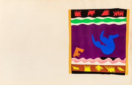 Henri Matisse, ‘Le Toboggan (plate XX from Jazz)’, 1947