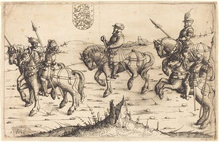 Augustin Hirschvogel, ‘Herberstein's Journey to Denmark’, 1546