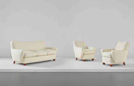 Raphael, ‘Sofa and pair of armchairs’, 1950s