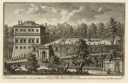 Giuseppe Vasi, ‘Casino di Villa Mattei sul Monte Celio’, 1747-1801