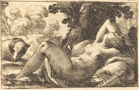 Laurent de La Hyre, ‘Diana Recumbent’, 1620s
