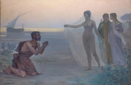 Victor Brugairolles, ‘Le Berger et la Mer (The Shepherd and the Sea)’, 1895