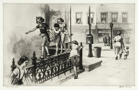 Martin Lewis, ‘The Equilibrists.’, 1939