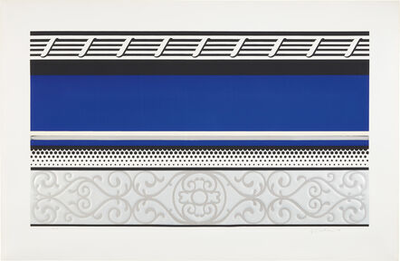 Roy Lichtenstein, ‘Entablature V, from Entablature series’, 1976