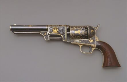 Samuel Colt, ‘Colt Third Model Dragoon Percussion Revolver, Serial Number 12406’, ca. 1853