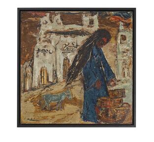 Tahia Halim, ‘In the Old Nubia Town’, C. 1960s