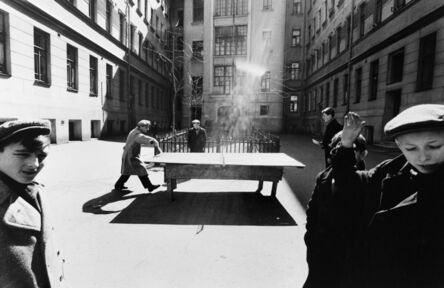 William Klein, ‘Ping Pong, Moscow’, ca. 1955