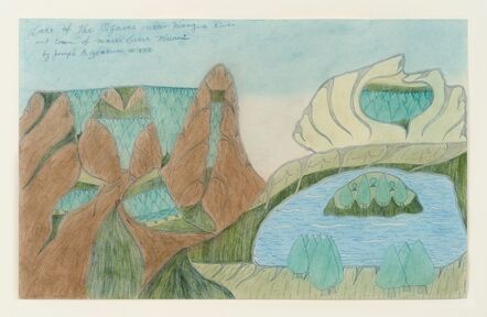 Joseph Yoakum, ‘Lake of the Ozarks’, 1970