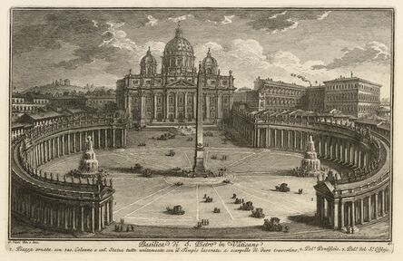 Giuseppe Vasi, ‘Basilica di S. Pietro in Vaticano’, 1747