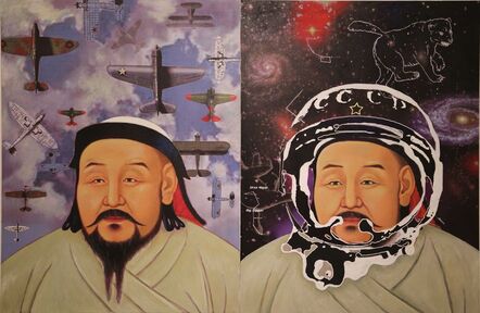 Arystanbek Shalbayev, ‘Portrait of Genghis Khan’, 2013