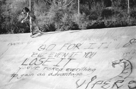 Hugh Holland, ‘Go For It, Viper Bowl, Hollywood, CA’, 1975