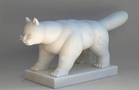 Fernando Botero, ‘Cat’, 2010
