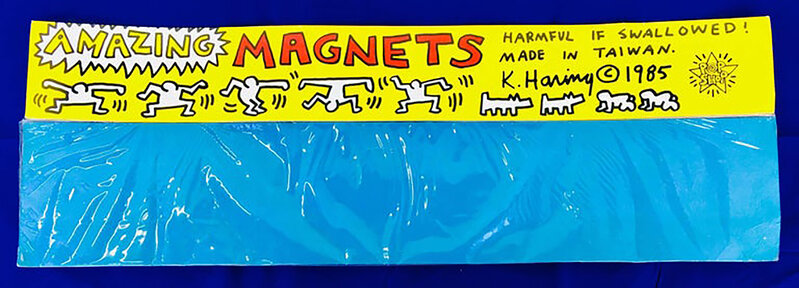 Keith Haring, ‘Original Keith Haring Pop Shop magnets (unopened set of 6)’, 1985, Ephemera or Merchandise, Soft Vinyl, Lot 180 Gallery