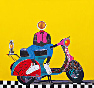 Dramane Toloba, ‘Rêve de voiture’, 2023