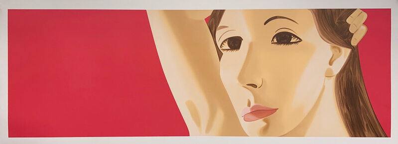 Alex Katz, ‘Red Dancer 1’, 2019, Print, 28-color silkscreen. Hand signed by the artist., Meyerovich Gallery
