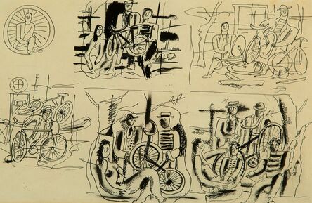 Fernand Léger, ‘Six Études pour "Les Cyclistes"’