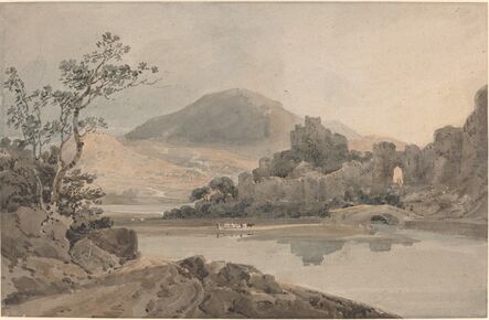 Thomas Girtin, ‘Conway Castle, North Wales’, ca. 1800