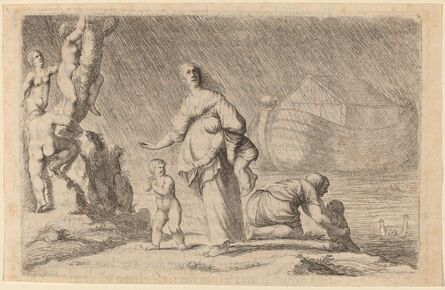 Willem Basse, ‘Noah's Ark and the Flood’, 1634