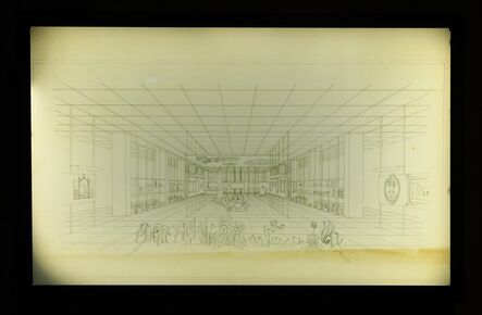 Lina Bo Bardi, ‘Perspectiva do Layout da Sala de Exposição’, 1947