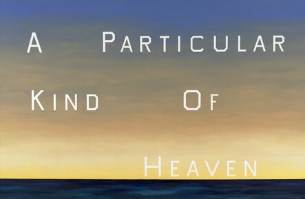 Ed Ruscha, ‘A Particular Kind of Heaven’, 1983