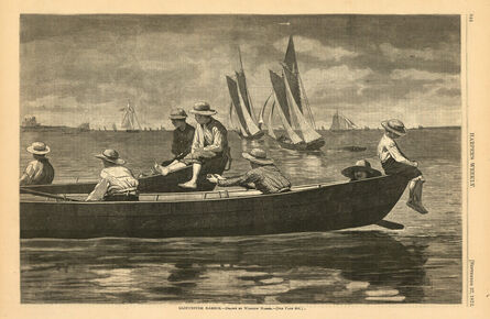 Winslow Homer, ‘Gloucester Harbor.’, 1873